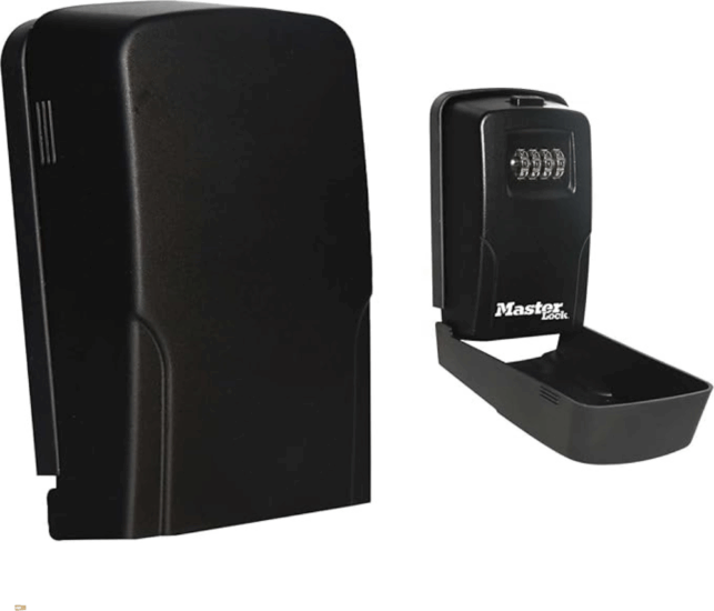 Master Lock 5430EURD Fali Számzáras Biztonsági Kulcsszéf - Fekete