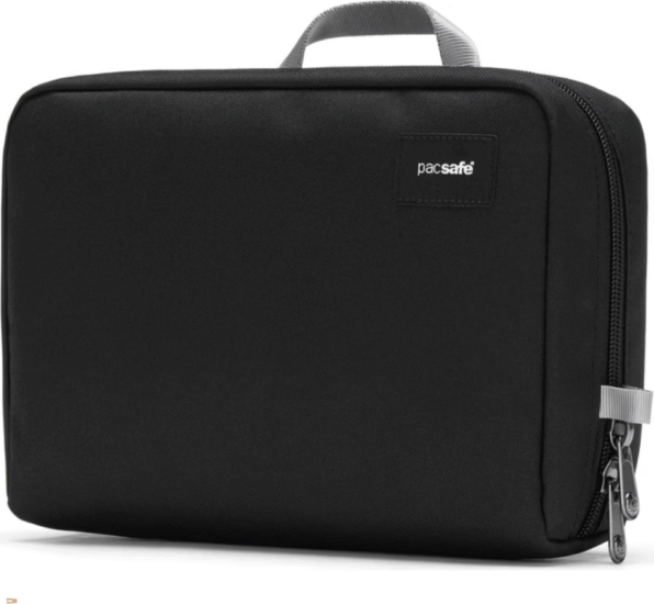 Pacsafe RFIDsafe Felszereléstartó Kézi táska 15 x 22 x 6 cm - Fekete