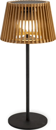 New Garden Okinawas Solar LED asztali lámpa 16 cm - Fekete