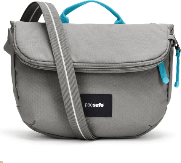 Pacsafe GO Saddle Válltáska 5-7L - Szürke