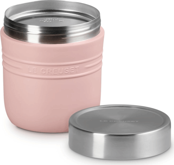Le Creuset Rozsdamentes acél Ételtermosz 0.5L - Rózsaszín