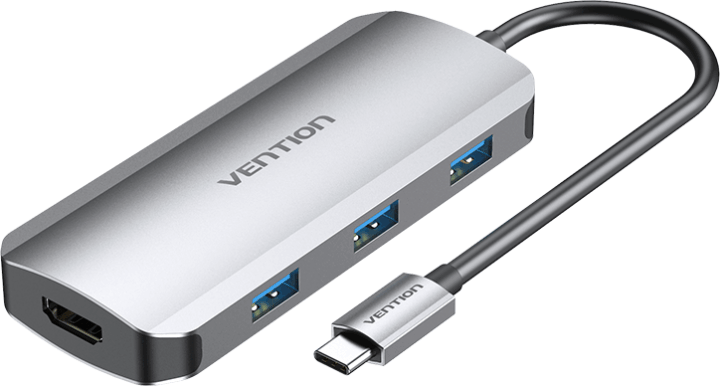 Vention TODHB NB x Univerzális USB-C 5in1 Laptop Dokkoló Állomás 100 Watt Vention TODHB NB x Univerzális USB-C 5in1 Laptop Dokkoló Állomás 100 Watt