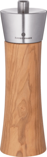 Zassenhaus 25392 Olivafa Manuális Sóörlő 18 cm - Natúr