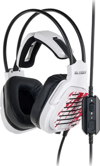 A4-Tech Bloody G565 Vezetékes RGB Gamer Fejhallgató Headset - Fehér A4-Tech Bloody G565 Vezetékes RGB Gamer Fejhallgató Headset - Fehér