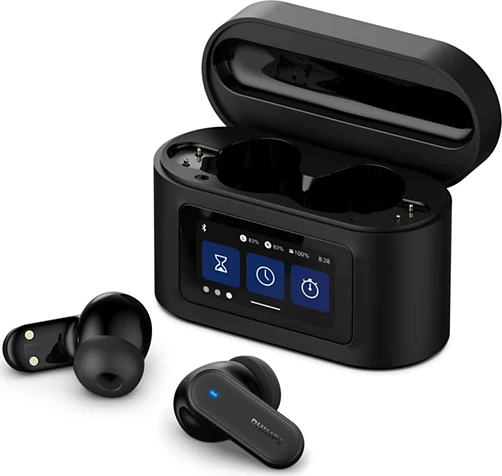 Philips TAT6000BK/00 Bluetooth Fülhallgató Headset Töltőtokban - Fekete Philips TAT6000BK/00 Bluetooth Fülhallgató Headset Töltőtokban - Fekete