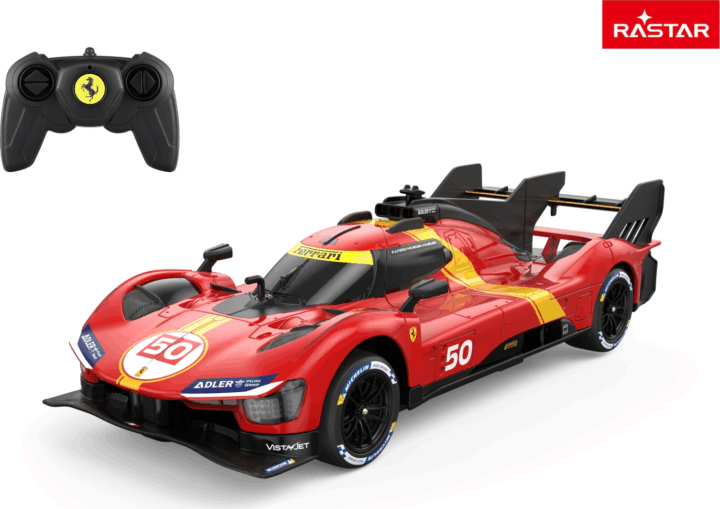 Rastar Ferrari 499P távirányítós versenyautó 1:24 - Piros Rastar Ferrari 499P távirányítós versenyautó 1:24 - Piros