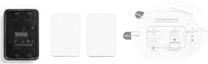 Xiaomi 70mai A500/A500S Menetrögzítő Kamera tartozék csomag - Fekete