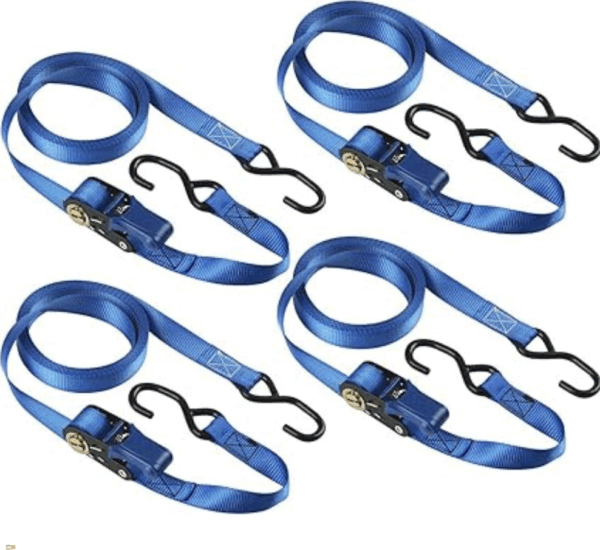 Master Lock 4367EURDAT Racsnis rögzítő spanifer kampóval 5m (4db/csomag) - Kék Master Lock 4367EURDAT Racsnis rögzítő spanifer kampóval 5m (4db/csomag) - Kék