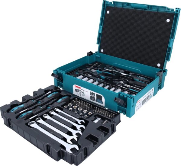 Makita E-11542 Szerszámkészlet kofferben (87db/csomag)