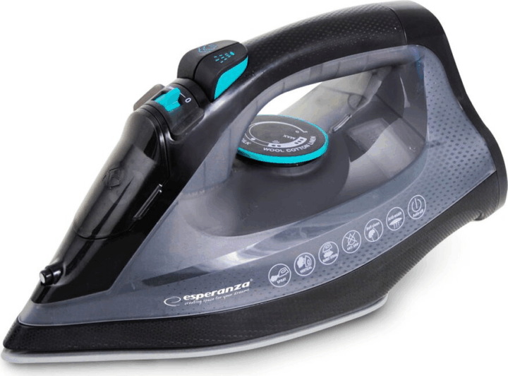 Esperanza EHI010 Vezeték Nélküli Gőzölős Vasaló 2600W - Szürke / Fekete