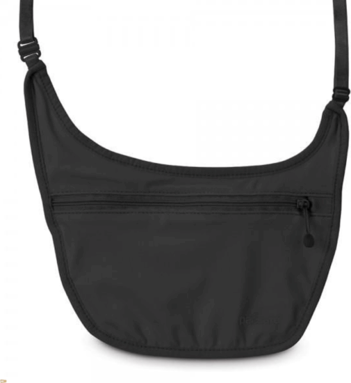 Pacsafe Coversafe S80 Válltáska 13 x 20 cm - Fekete