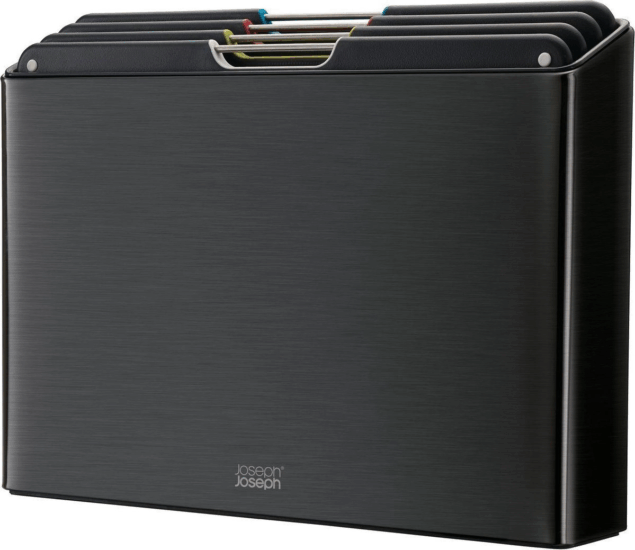 Joseph Joseph Folio Rozsdamentes acél 4 darabos vágódeszka készlet 34 x 24 cm Joseph Joseph Folio Rozsdamentes acél 4 darabos vágódeszka készlet 34 x 24 cm