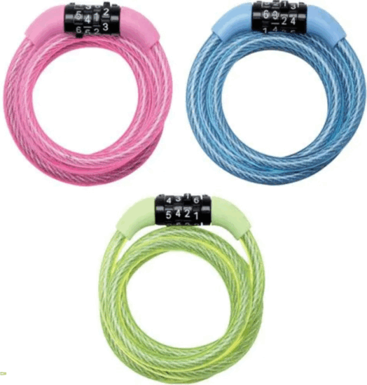 Master Lock 8143EURDPROCOL Számzáras kerékpár zár - Vegyes szín