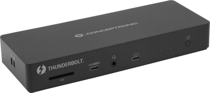 Conceptronic DONN30B 13-in-1 Thunderbolt 4 Laptop Dokkoló Állomás