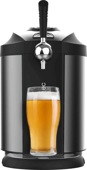 Cecotec BeerFlow Steel 5000 Sörcsap 5L - Inox / Fekete