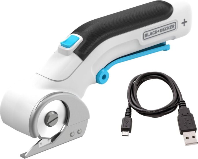 Black+Decker BCRC115 Akkus Önélező forgóvágó