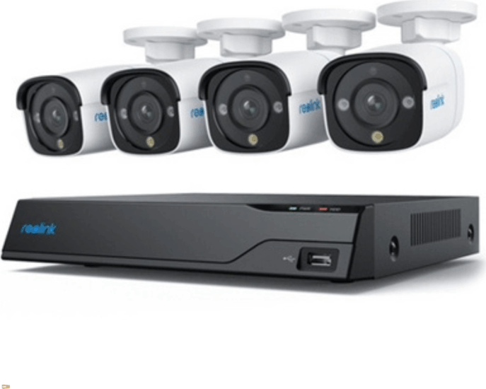 Reolink NVS8-5MB4 Kamera Rendszer 2TB + 4db 5MP IP Csőkamera Reolink NVS8-5MB4 Kamera Rendszer 2TB + 4db 5MP IP Csőkamera