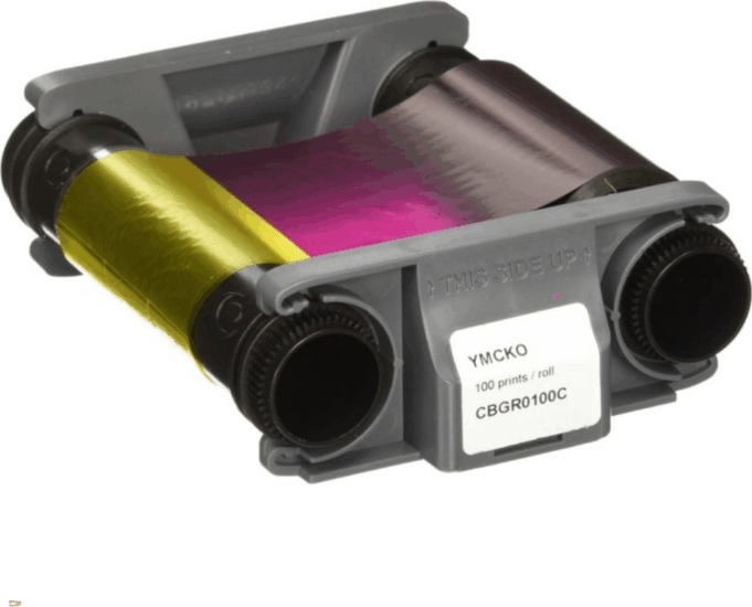 Badgy Evolis CBGR0100C nyomtató Festékszalag - Színes