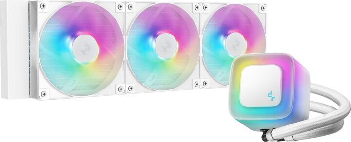 DeepCool LE360 WH V2 A-RGB LED Univerzális CPU Vízhűtés - Fehér