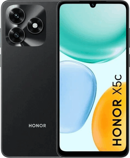 Honor X5C Plus 4/128GB 4G Dual SIM Android Okostelefon - Fekete