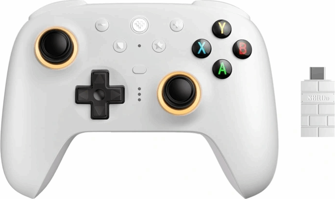 8BitDo Ultimate 2 Vezeték Nélküli Kontroller Töltőállomással (Nintendo Switch / Switch 2 / Switch Lite / PC / Andorid / IOS) - Fehér 8BitDo Ultimate 2 Vezeték Nélküli Kontroller Töltőállomással (Nintendo Switch / Switch 2 / Switch Lite / PC / Andorid / IOS) - Fehér