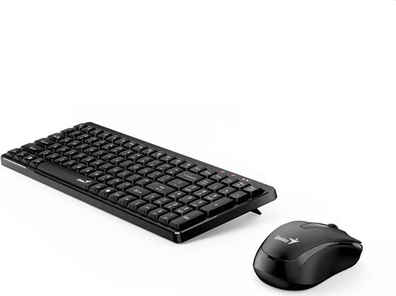 Genius LuxeMate Q8100 Vezeték Nélküli Billentyűzet + Egér HUN - Fekete Genius LuxeMate Q8100 Vezeték Nélküli Billentyűzet + Egér HUN - Fekete