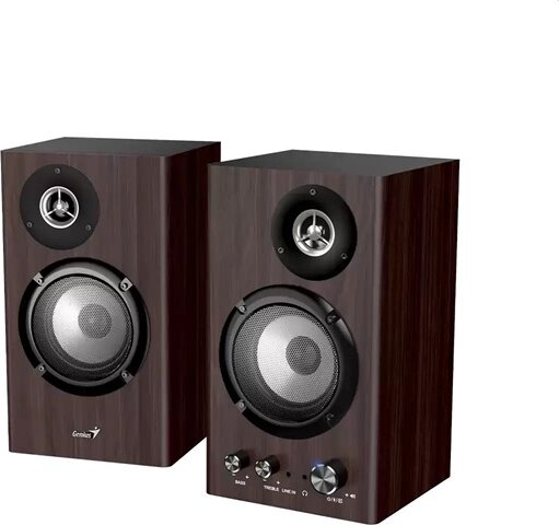 Genius SP-HF1812BT Bluetooth Hangfalszett 50W - Sötétbarna