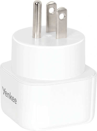 Yenkee YAT US1 EU --> USA Utazó Adapter - Fehér