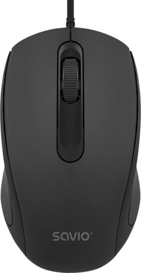 Savio MB-02 USB Vezetékes Egér - Fekete