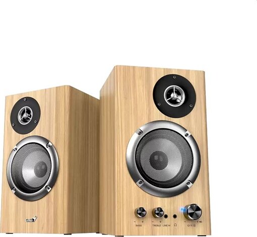 Genius SP-HF1812BT Bluetooth Hangfalszett 50W - Barna