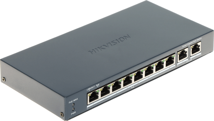 Hikvision DS-3E1510P-EIV2 8-port 1000Mbps PoE Switch Hikvision DS-3E1510P-EIV2 8-port 1000Mbps PoE Switch