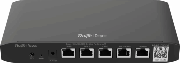 Reyee RG-EG105G-V3 Gigabit 5-port Gigabit PoE Router