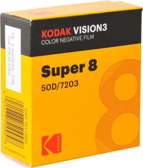 Kodak S8 Vision3 50D Színes Negatív film 15m