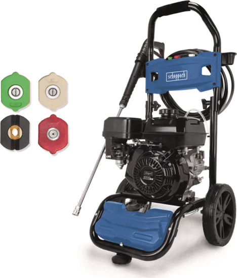 Scheppach HCP 5000 Benzinmotoros Magasnyomású mosó 4300W