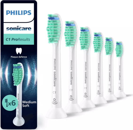 Philips HX6016/87 Sonicare C1 ProResults Elektromos fogkefe Pótfej - Fehér (6db) Philips HX6016/87 Sonicare C1 ProResults Elektromos fogkefe Pótfej - Fehér (6db)
