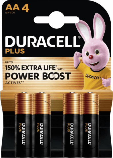 Duracell Plus Power Boost Mignon AA Ceruzaelem (4db / csomag) Duracell Plus Power Boost Mignon AA Ceruzaelem (4db / csomag)