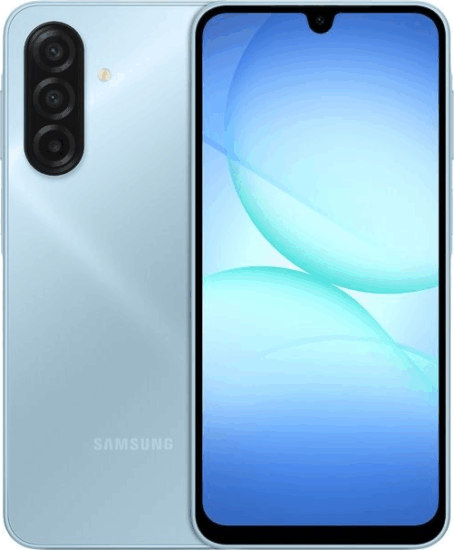 Samsung Galaxy A17 4/128GB 4G LTE Dual SIM Okostelefon - Világoskék