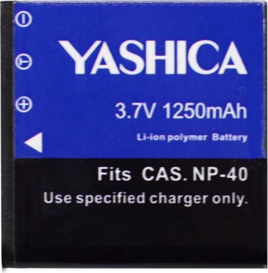 Yashica NP-40 Akkumulátor Yashica fényképezőgépekhez 1250mAh Yashica NP-40 Akkumulátor Yashica fényképezőgépekhez 1250mAh