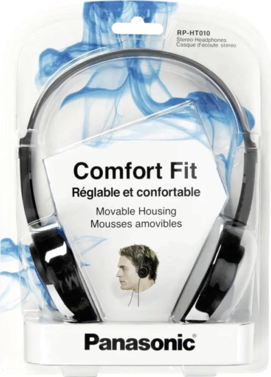 Panasonic RP-HT 010 E-A Vezetékes Fejhallgató - Kék