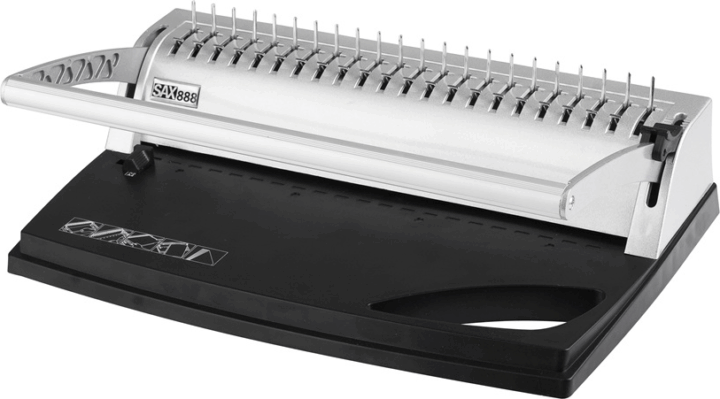 Sax A 888 spirálozó gép A4 / A5 - Fekete Sax A 888 spirálozó gép A4 / A5 - Fekete