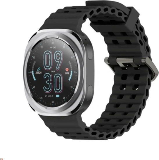 Carneo GTR Falcon HR+ Sport Unisex Okosóra 45mm - Titán/Fekete