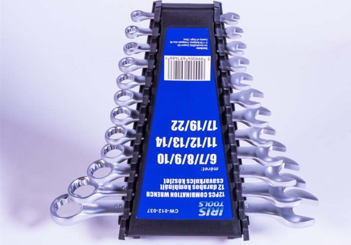 Iris Tools CW-012-037 Kombinált csavarkulcs készlet (12db / csomag)