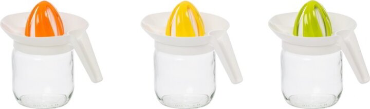 Iris 131422-000 Üveg Citromfacsaró 425ml - Narancs / Citrom / Zöld