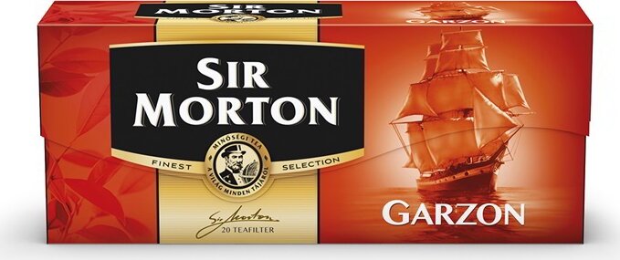 Sir Morton Garzon Filteres Fekete tea 20 x 1,5g