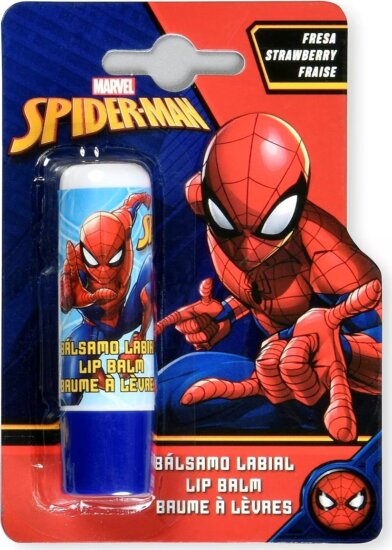Marvel Pókember eper ízű Ajakbalzsam Marvel Pókember eper ízű Ajakbalzsam