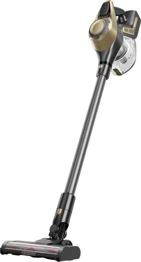 TOO-CVC-X5 Pro Porzsák Nélküli Akkus Álló Porszívó 250W - Fekete / Arany