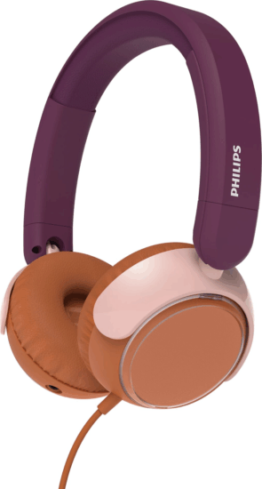 Philips TAK2000MP/00 Vezetékes Gyerek Fejhallgató Headset - Lila / Barna