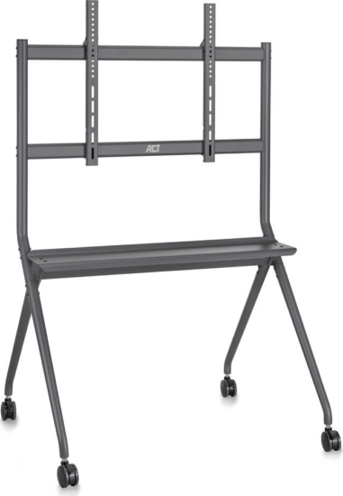 ACT AC8372 50"-86" LCD TV / Monitor Gurulós Padló Tartó Állvány - Fekete