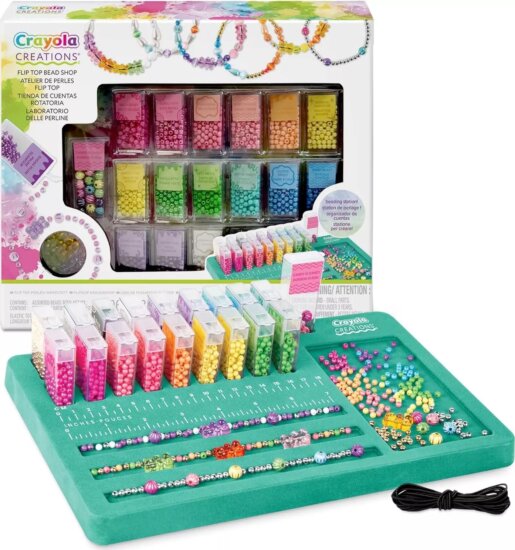 Crayola Creations Ékszerkészítő készlet tárolódobozban