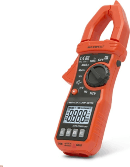 Maxwell 25612 Digitális Multiméter Lakatfogó Elektromos mérőműszer